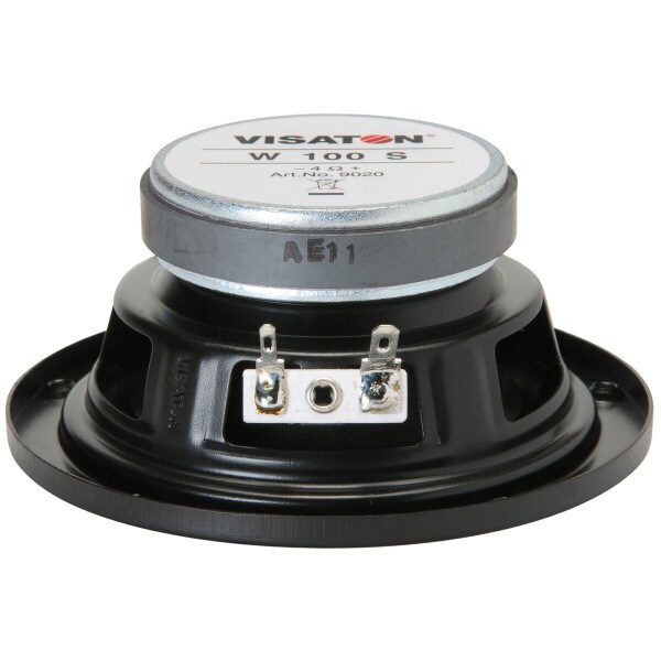 Main product image for Visaton W100S-4 4" Woofer with Treated Paper Co 292-558